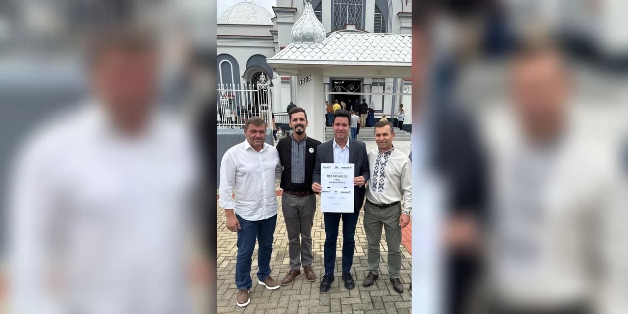 Guto Silva visita Prudentópolis e anuncia R$ 2,5 milhões para a construção da nova sede do grupo Vesselka. VÍDEO!