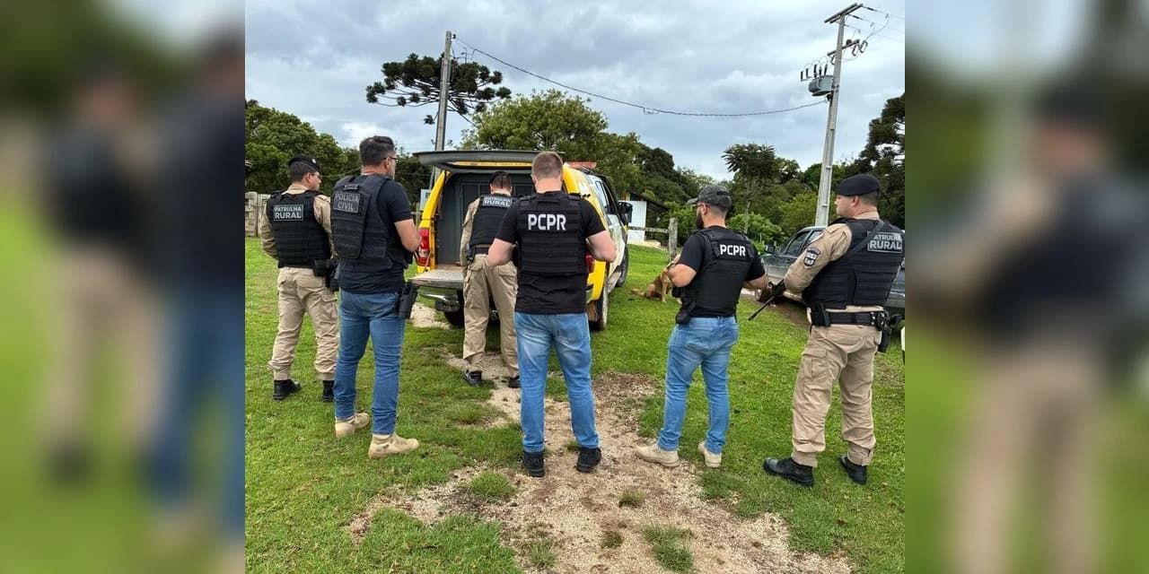 Polícia cumpre mandado de prisão preventiva de homem investigado por estupro de vulnerável e estupro contra a própria filha em Castro