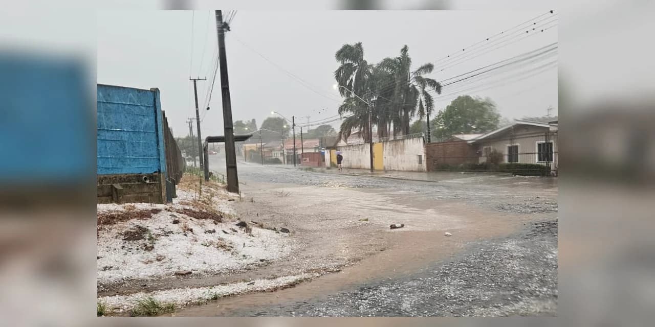 Após temporal com granizo, Estado envia lonas, telhas e kits dormitório para Ponta Grossa