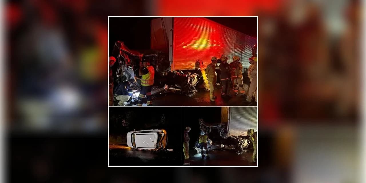 Tragédia na BR-277: Mulher morre e motorista fica gravemente ferido em engavetamento na Serra da Esperança