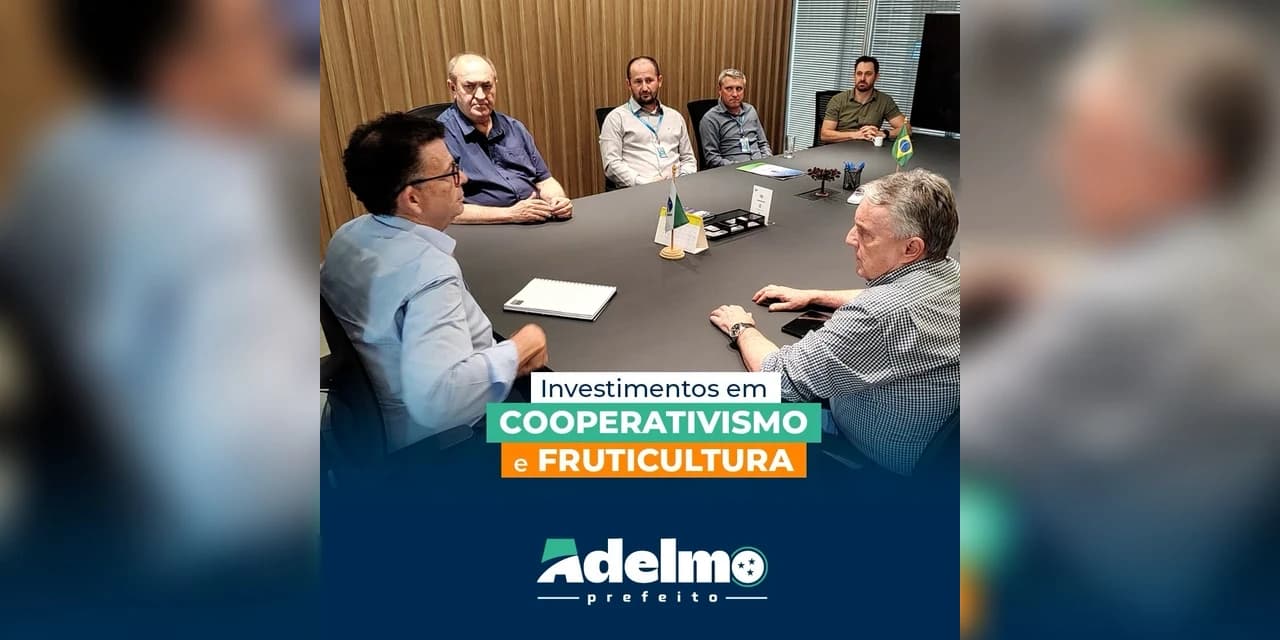 Prefeito Adelmo se reúne com o presidente da Invest Paraná, Eduardo Bekin, para discutir investimentos para Prudentópolis