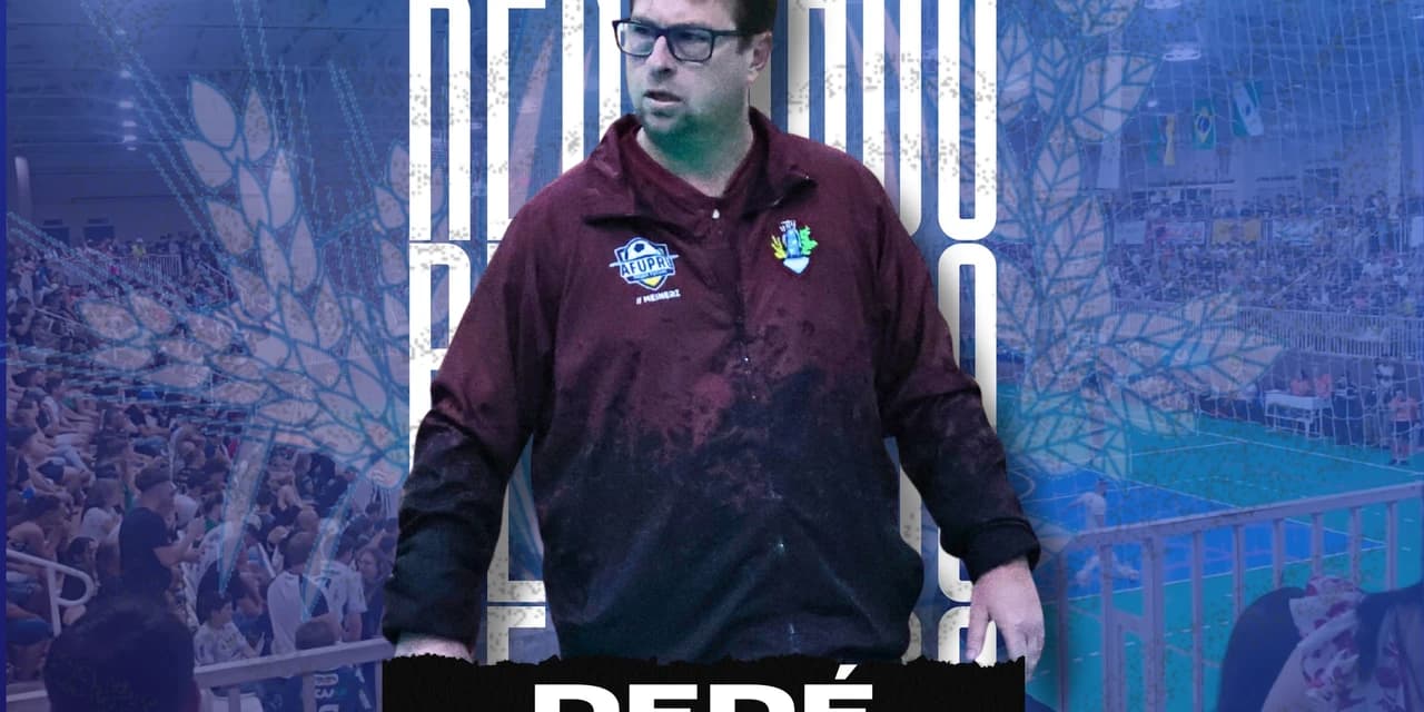 Dedé Demczuk segue no comando do Prude Futsal, para a temporada 2026