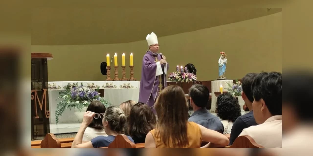 Dom Amilton celebra com a comunidade seus 25 anos de ordenação sacerdotal