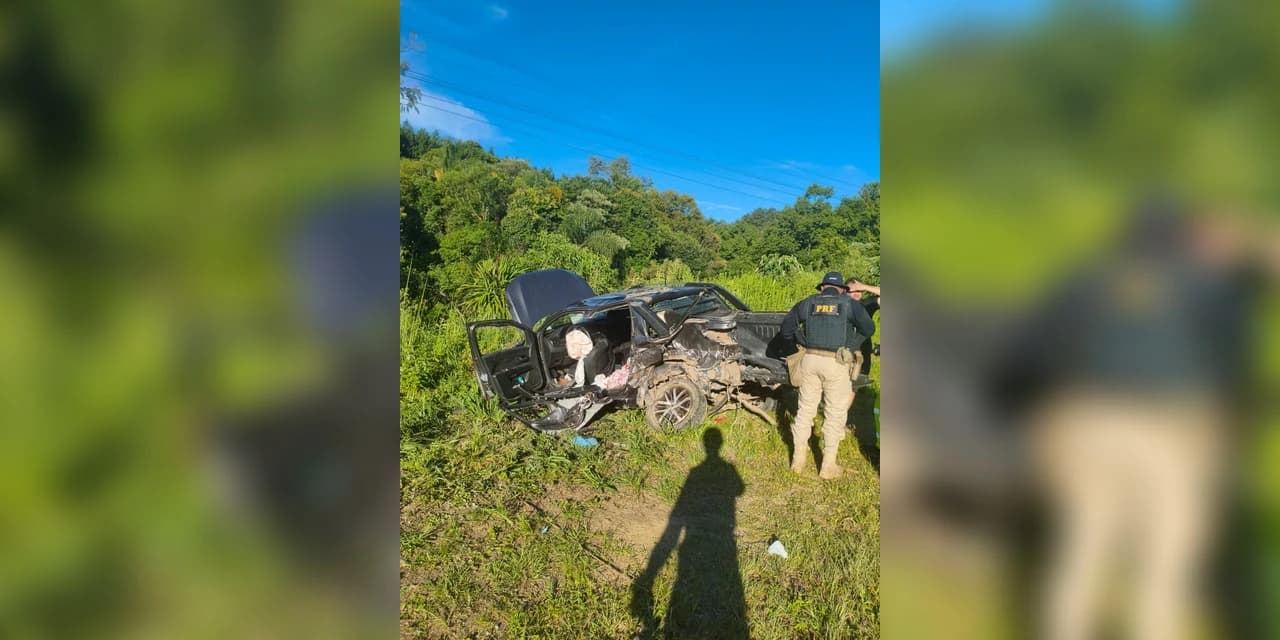 Grave colisão entre dois veículos na Br-277 em Irati deixa feridos e uma mulher em óbito