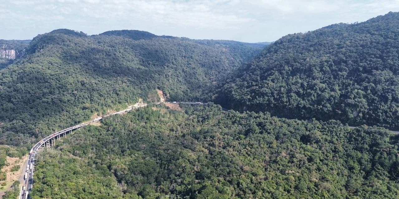 EPR Iguaçu inicia obras de contenção em taludes na Serra da Esperança na segunda-feira (19)