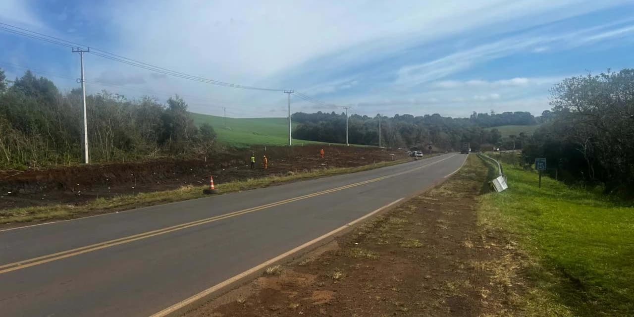 PRC-466 terá detonação de rochas entre Turvo e Palmeirinha na próxima quarta-feira