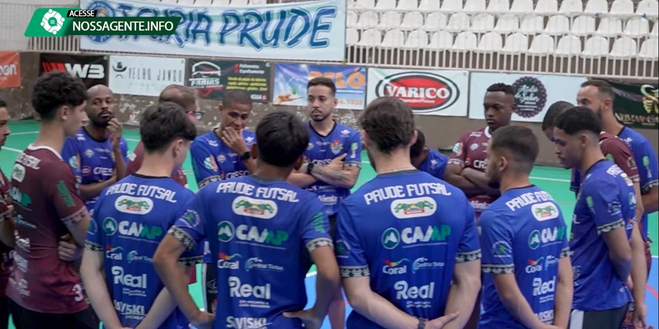 Com caras novas, Prude Futsal apresenta o elenco para a temporada 2026. VÍDEO!