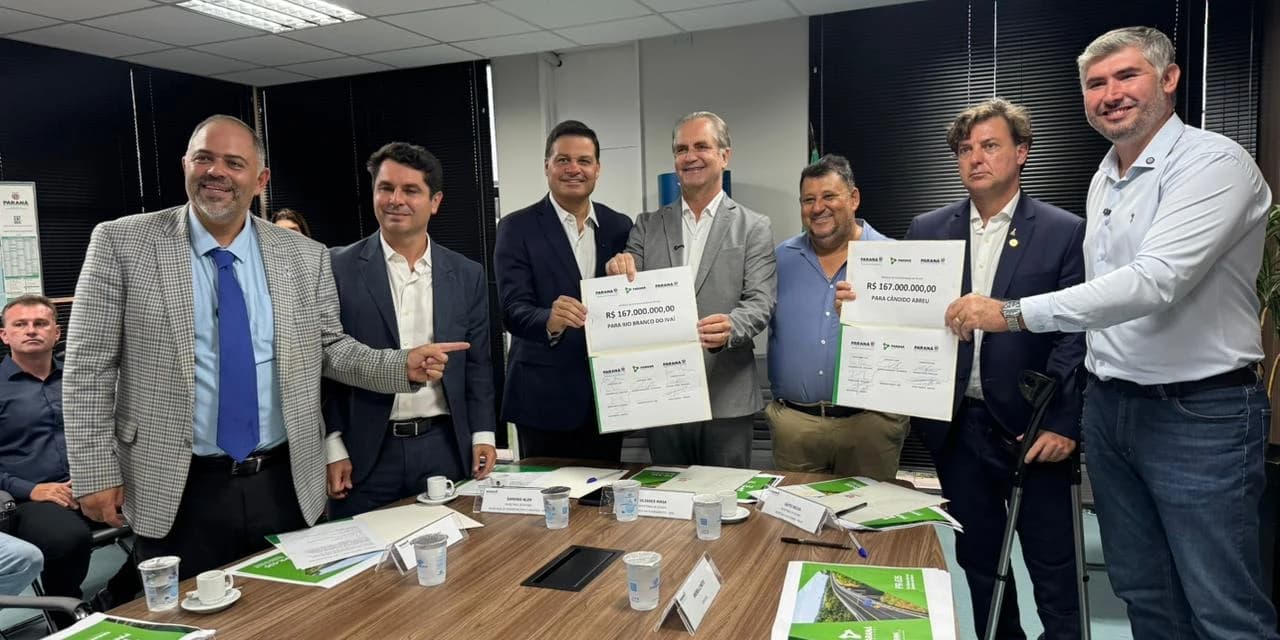 Governo anuncia a pavimentação da rodovia PR-535, que liga os municípios de Cândido de Abreu e Rio Branco do Ivaí.