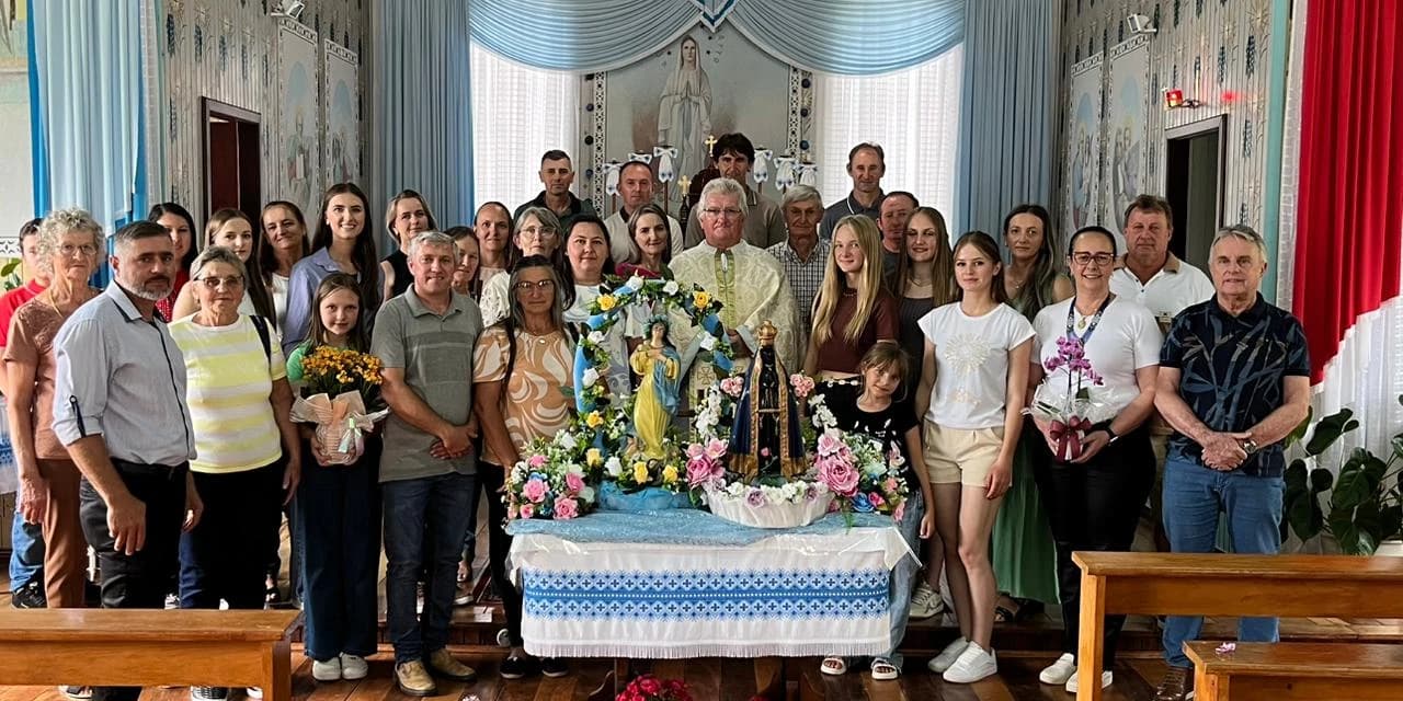 Prefeito Adelmo participa da festa em homenagem a padroeira Nossa Senhora Imaculada Conceição em Cachoeirinha