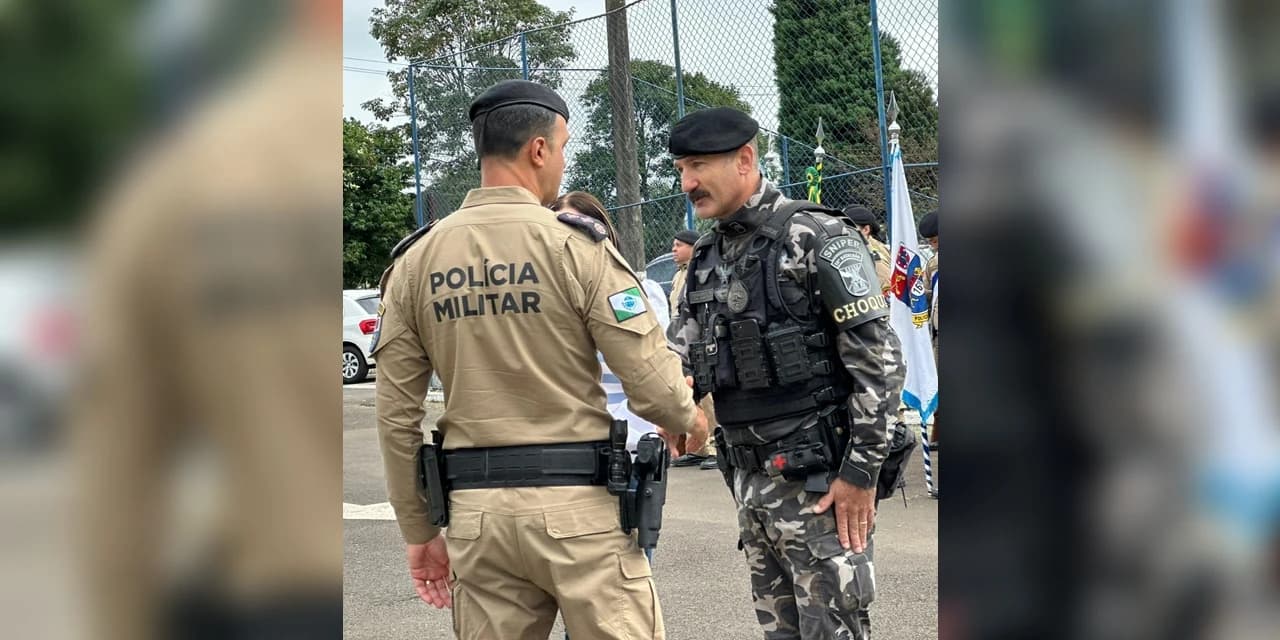 Sargento prudentopolitano Dal Santos é homenageado pelo 16º Batalhão de Polícia Militar