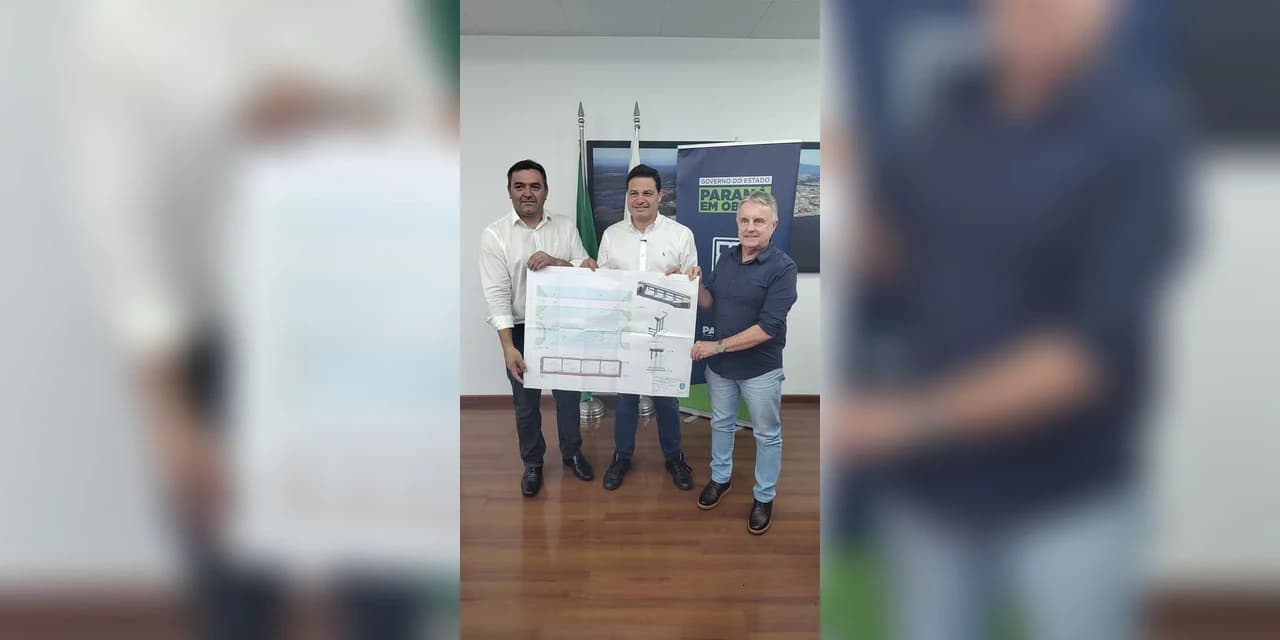 Secretário Sandro Alex da SEIL, garante R$ 2,2 milhões para nova ponte sobre o Rio Marrecas