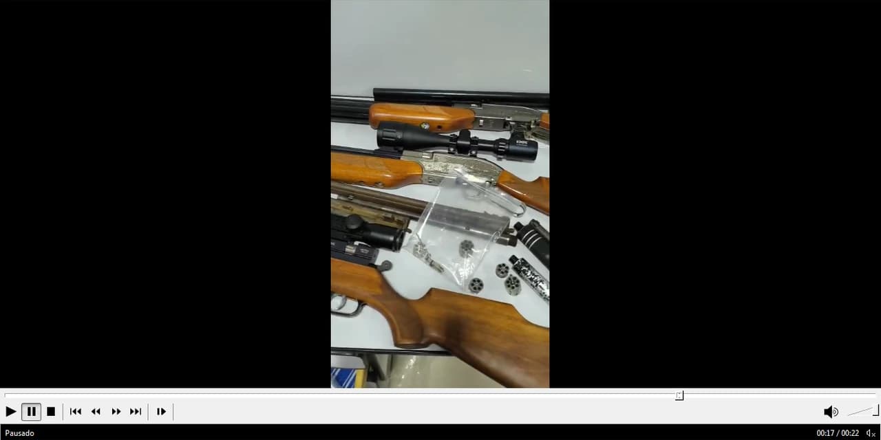 PCPR deflagra operação "Rota das Armas" e prende quatro homens em São Mateus do Sul e Prudentópolis