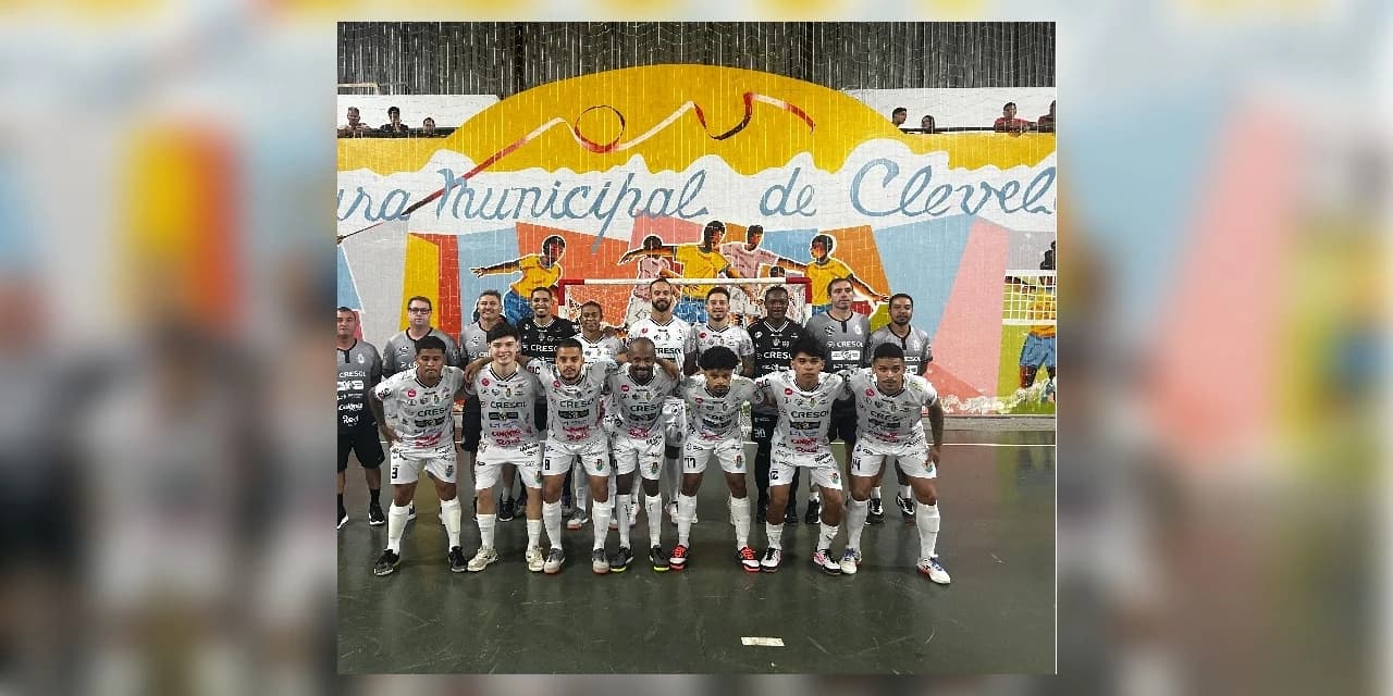 Prude Futsal busca empate fora de casa em jogo intenso pela Série Prata