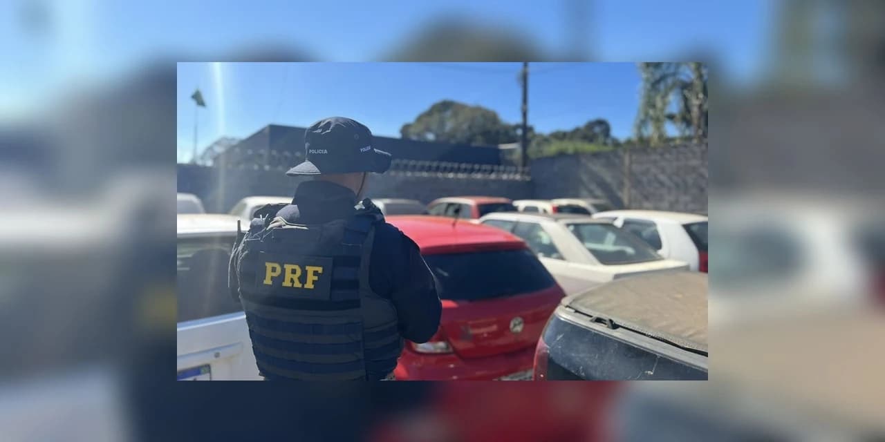 PRF realiza 3º leilão virtual de veículos 2026 no Paraná