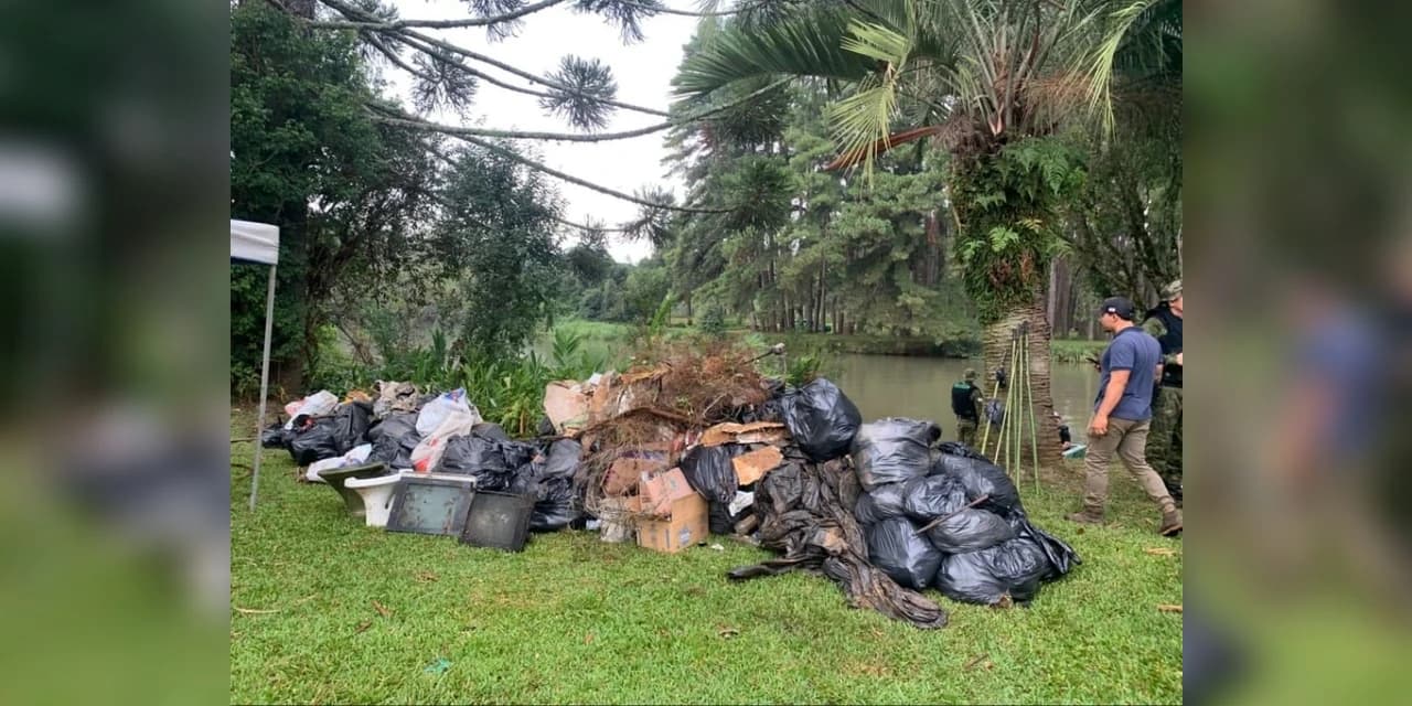 Polícia Ambiental participa de ação em comemoração ao Dia Mundial da Água em Guarapuava