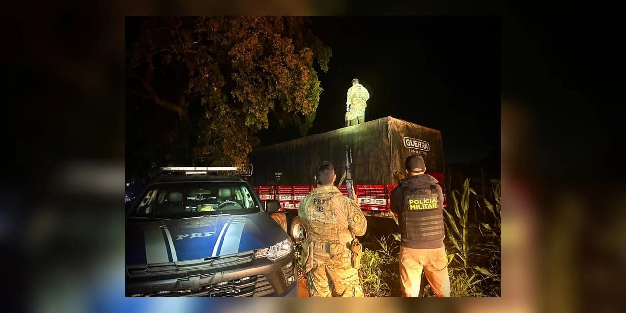 Caminhão desgovernado transportava cerca de 250 mil maços de cigarros no Paraná