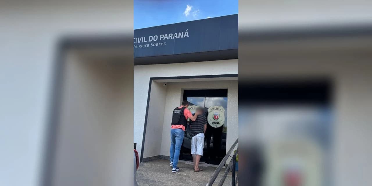 Homem é preso suspeito de abusar da neta em Teixeira Soares