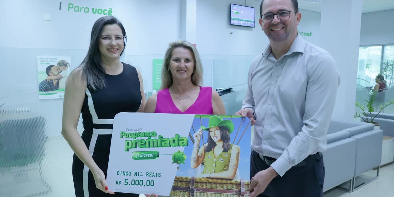 Poupança Premiada Sicredi já revela primeiros ganhadores e terá mais de 600 sorteios em 2026