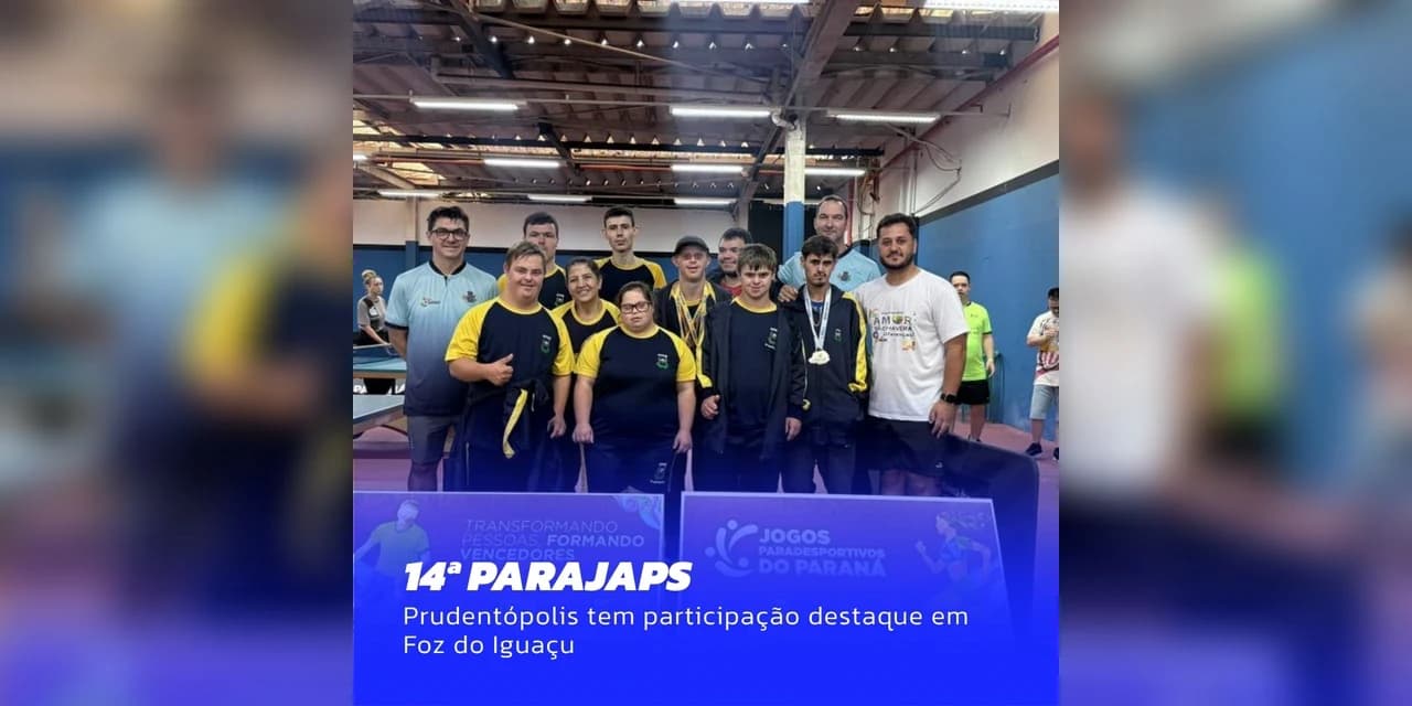 APAE de Prudentópolis conquista excelentes resultados nos Jogos Paradesportivos do Paraná