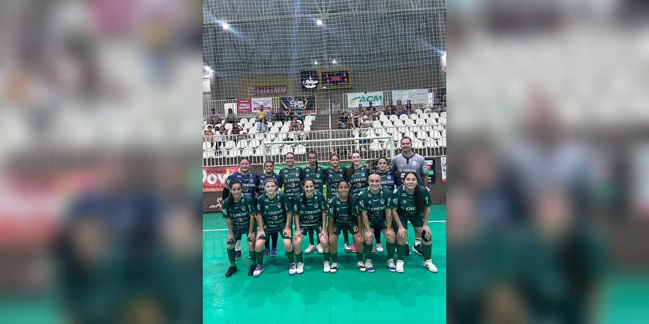 Prudentópolis vence Wlodarski Ivaí e assume liderança na Liga Regional de Futsal Feminino