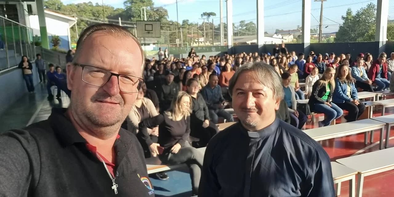 Dia da família é celebrado no Colégio Padre Cristóforo Myskiv em Prudentópolis
