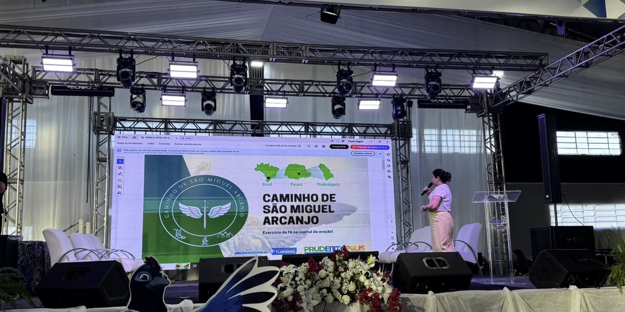 Prudentópolis apresenta caminho de São Miguel Arcanjo no 8º Fórum Paranaense de Turismo Religioso, em Jacarezinho