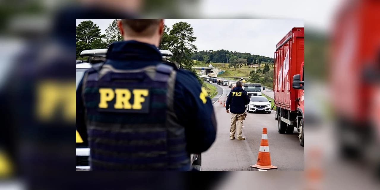 PRF inicia a Operação Dia do Trabalho 2026 nas rodovias federais do Paraná