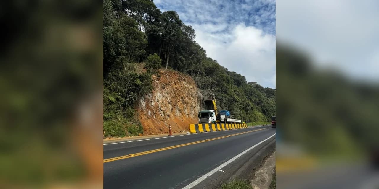 EPR Iguaçu amplia sinalização para avanço das obras de contenção de taludes na Serra da Esperança