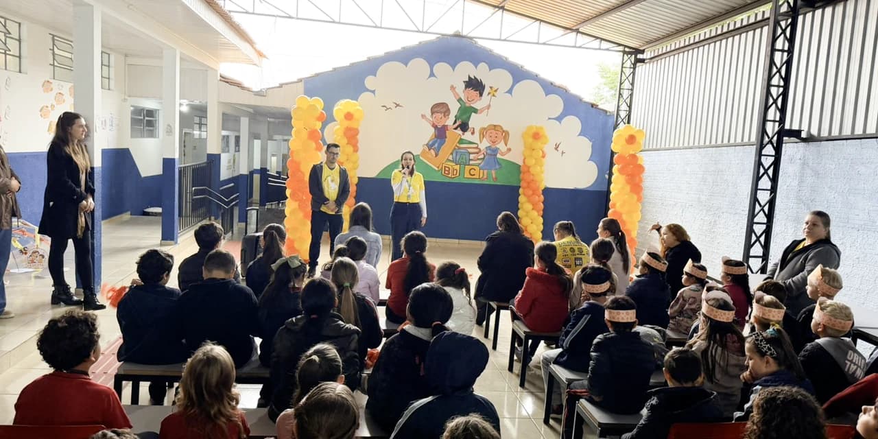 Maio Laranja mobiliza escolas municipais em Prudentópolis