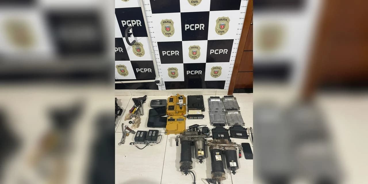 Polícia Civil de Irati prende suspeito de furto que causou prejuízo no valor de aproximadamente R$ 1 milhão