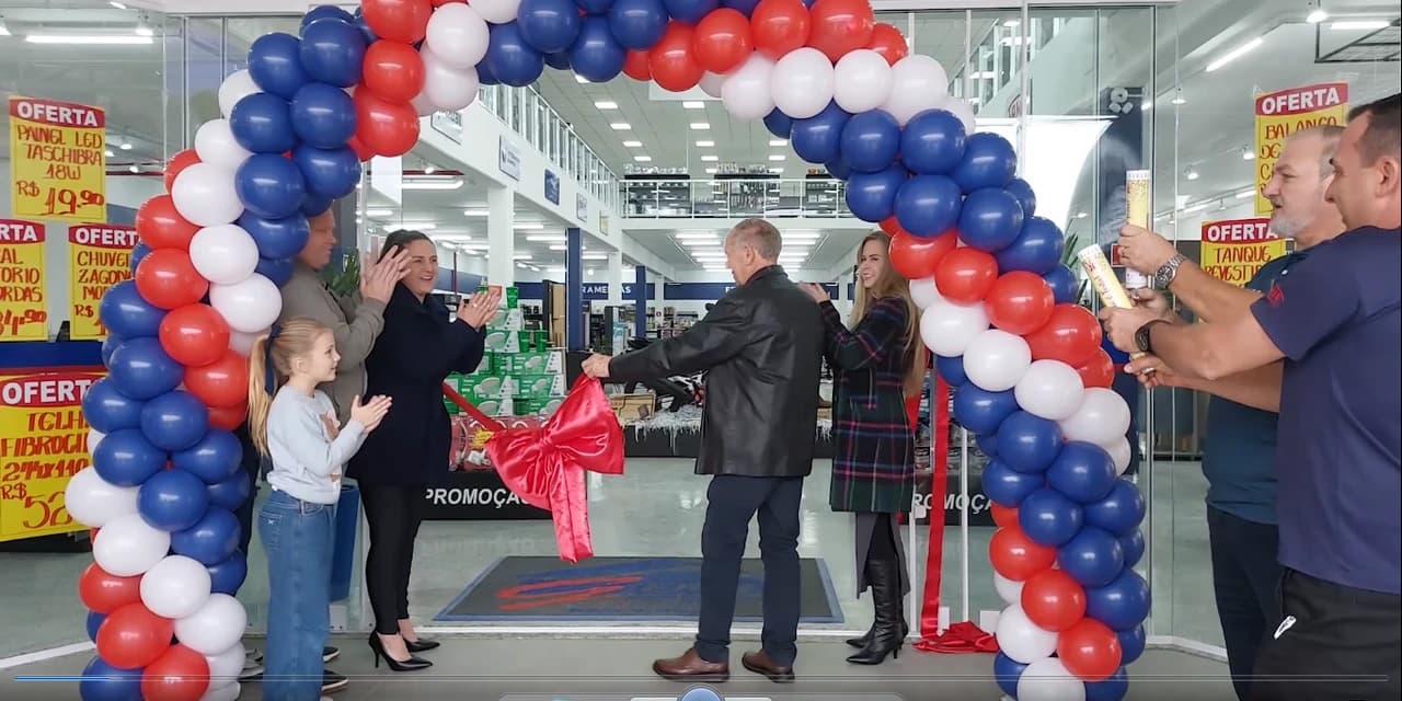 Gerei materiais de construção inaugura loja com 2 mil metros quadrados em Prudentópolis. VÍDEO!