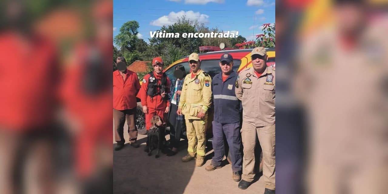 Bombeiros encontram mulher que estava desaparecida em Palmar interior de Imbituva