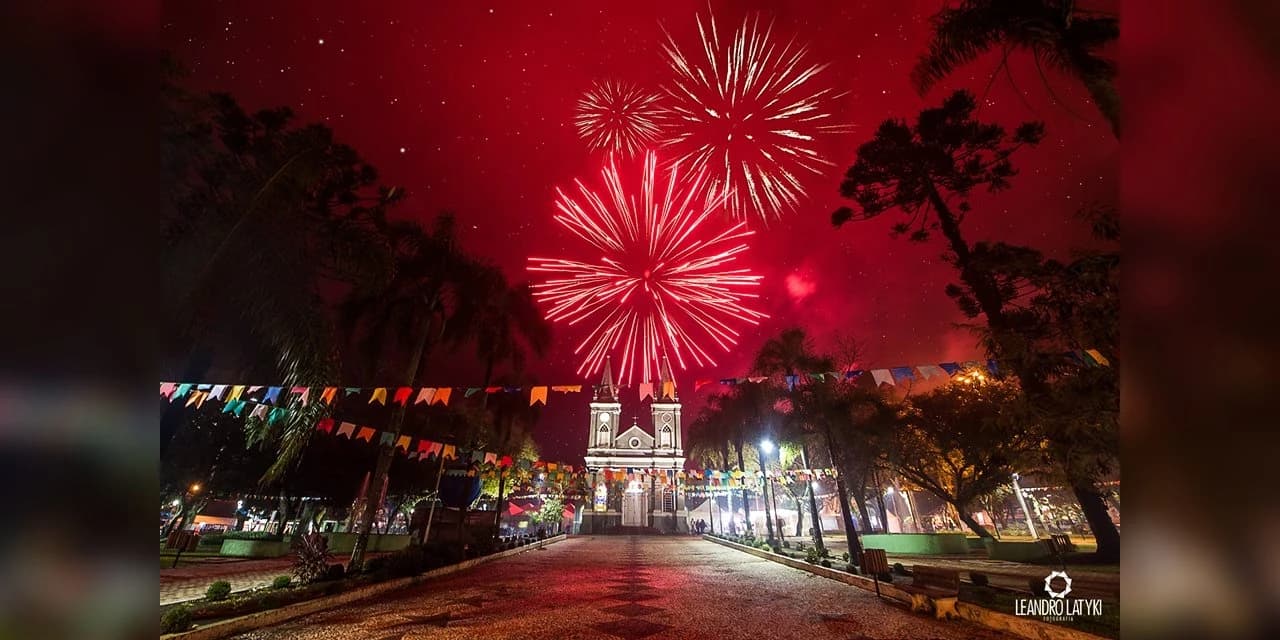De 12 a 20 de junho acontece em Prudentópolis os tradicionais festejos do padroeiro São João Batista.