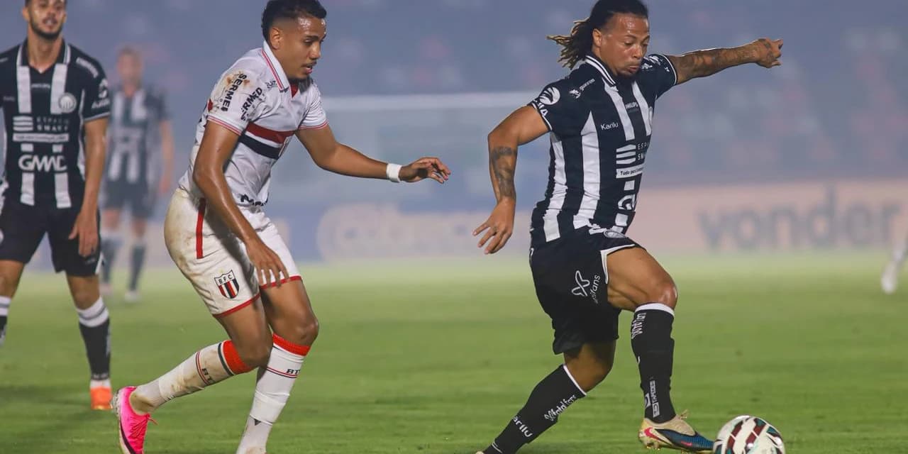 Operário é superado pelo Botafogo-SP após sair na frente em Ribeirão Preto