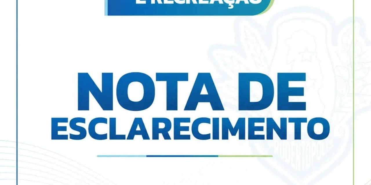 Secretaria de Esportes presta esclarecimento sobre acidente ocorrido no parquinho da Praça Esportiva Professor Luiz Orlowski