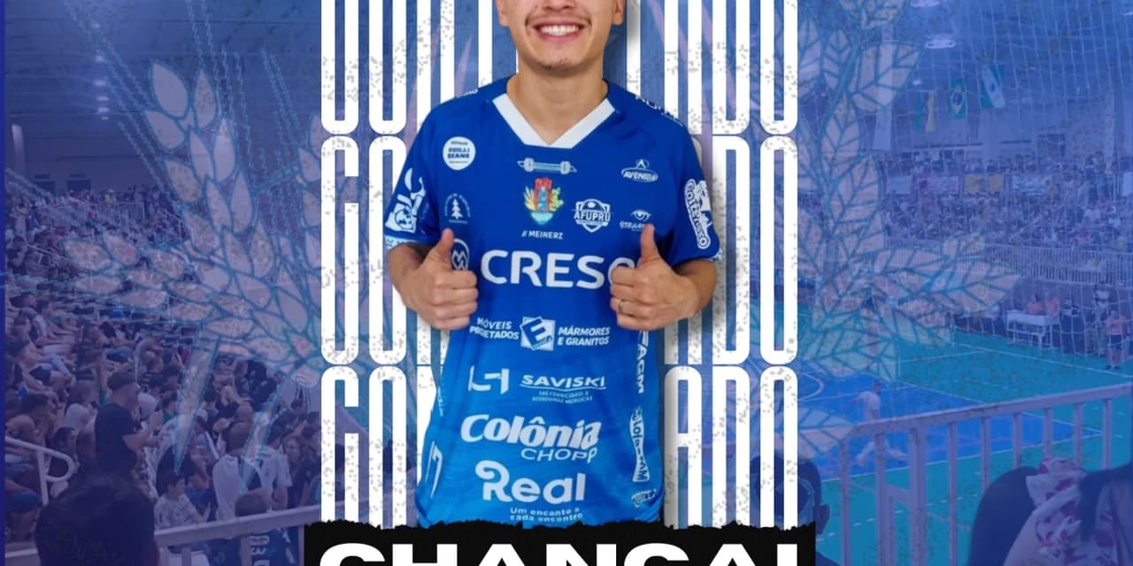 Prude Futsal anuncia a contratação de Changai para a sequência da temporada