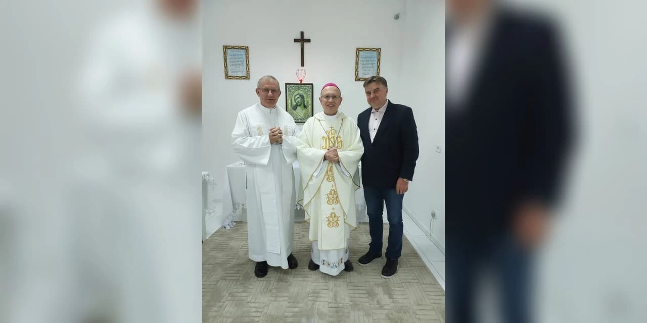 Dom Amilton concedeu entrevista durante os festejos do padroeiro São João Batista em Prudentópolis. VÍDEO!
