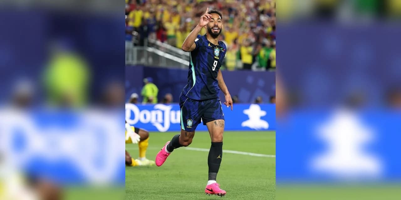 Matheus Cunha brilha, Brasil vence Haiti e desencanta na Copa do Mundo