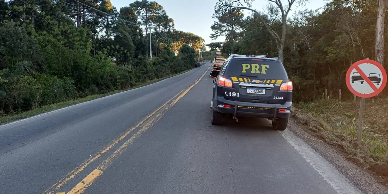 PRF registra acidente com óbito na BR-153 em Rio Azul