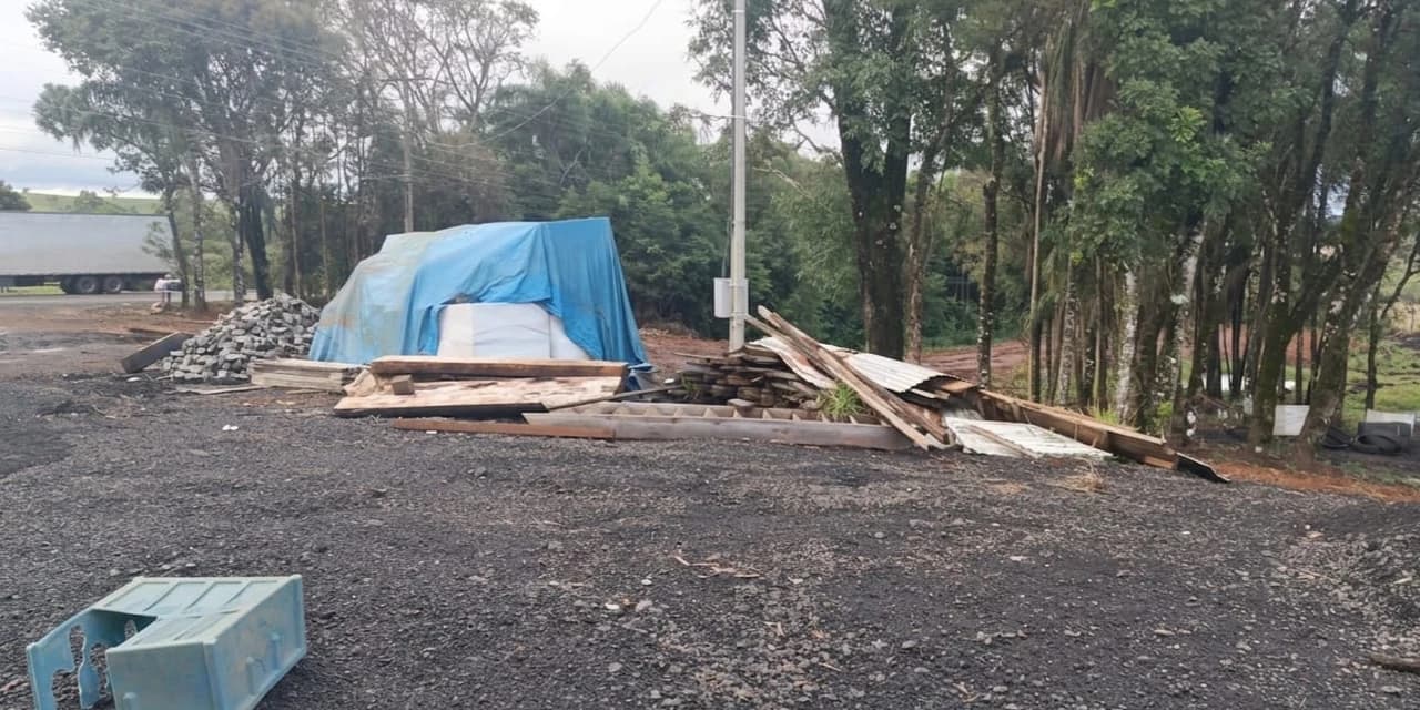 Polícia Ambiental localiza desmatamento ilegal em Prudentópolis