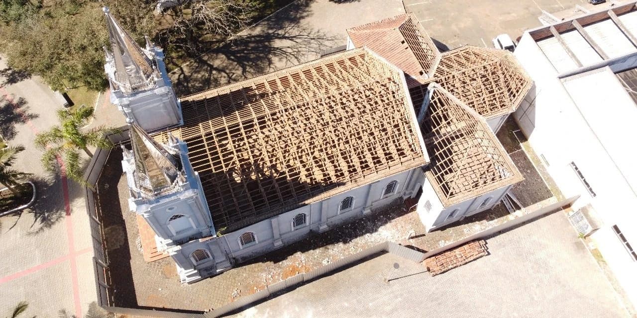 Colabore com a restauração da igreja Matriz São João Batista em Prudentópolis. VÍDEO!