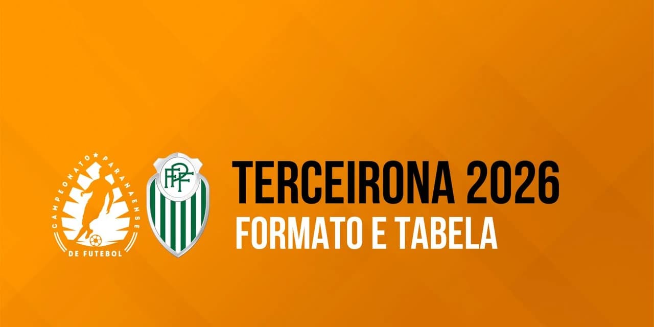 FPF divulga as datas dos jogos da Terceira Divisão Paranaense 2026