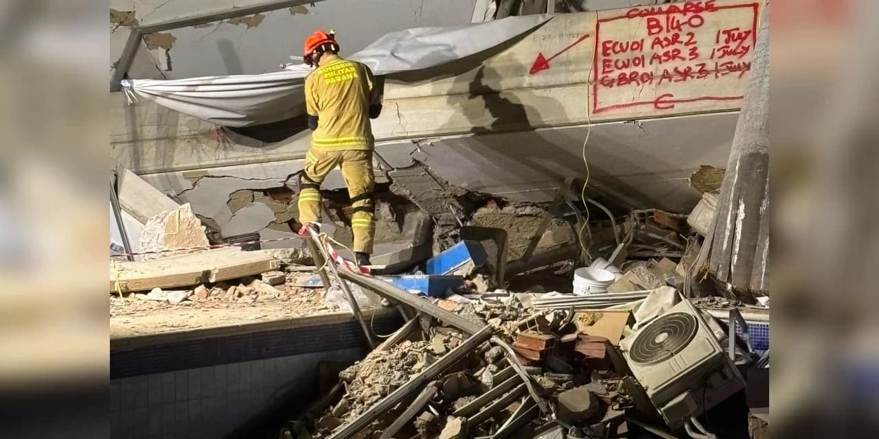 Bombeiros do Paraná mantêm busca por sobreviventes na força-tarefa na Venezuela