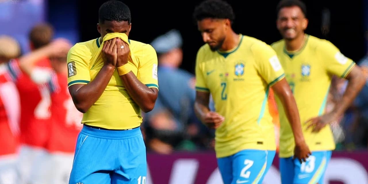 Brasil é eliminado da Copa pela Noruega e chega a maior jejum sem títulos