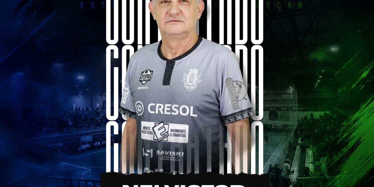 Prude Futsal anuncia Nei Victor como novo treinador para a sequência da Série Prata
