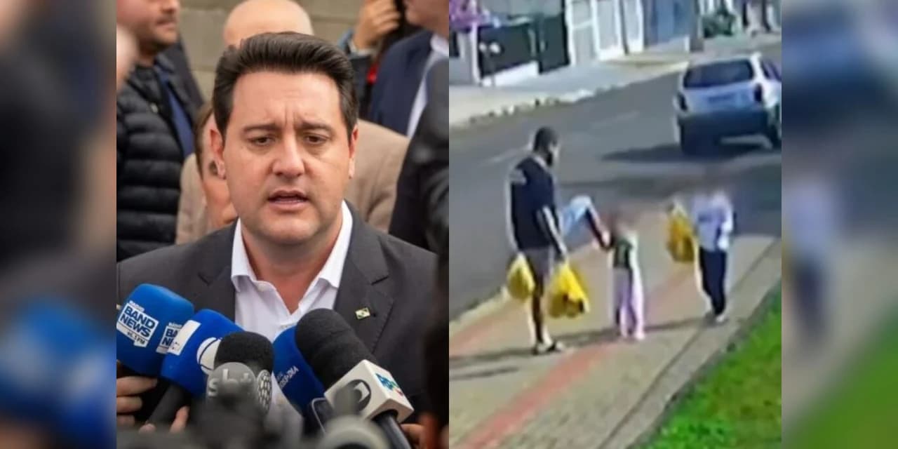 Ratinho Jr destaca forças de segurança do Paraná após prisão de agressor de criança