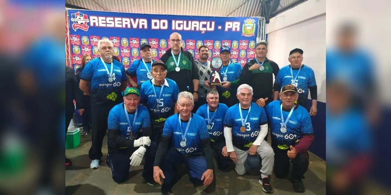 Grupo Energia 60+, de Prudentópolis, brilhou nos Jogos dos Idosos do Sudoeste do Paraná