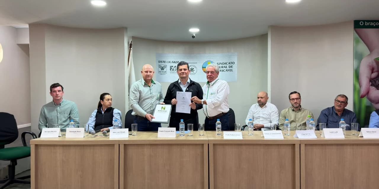 "Queremos ser ouvidos": produtores rurais do Oeste entregam demandas do agro a Sergio Moro e cobram compromisso com o setor