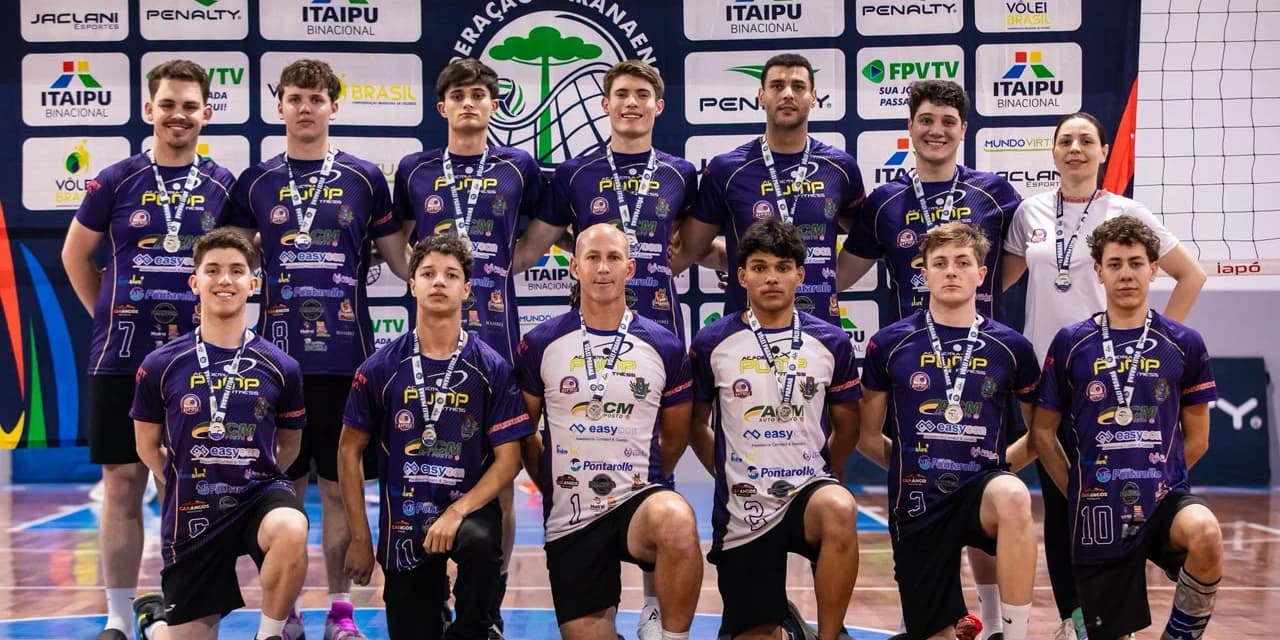 Prudentópolis conquista título no feminino e vice-campeonato no masculino no Regional dos Campos Gerais de Voleibol