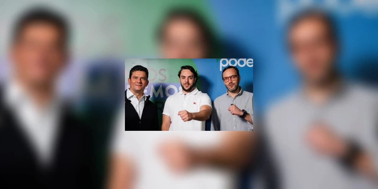 Podemos declara apoio ao projeto de Moro e amplia aliança com PL e Novo no Paraná